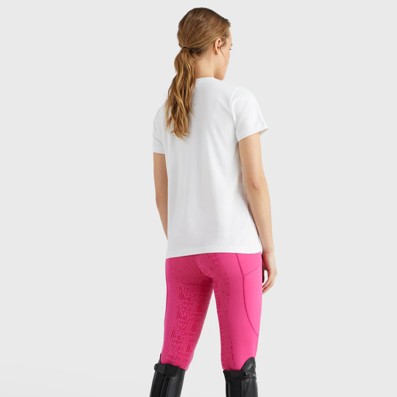 Tommy Hilfiger Women's Horse Print T-Shirt - Optic White-1